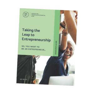 Free Taking the Leap to Entrepreneurship Resource Guide Cover